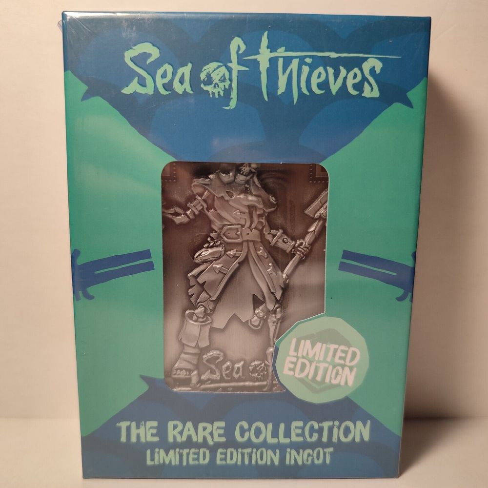 Sea Of Thieves Metal Card Ingot Official The Rare Collection Collectible